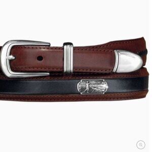 Roberts Leather Golf Belt - Onyx by Brighton